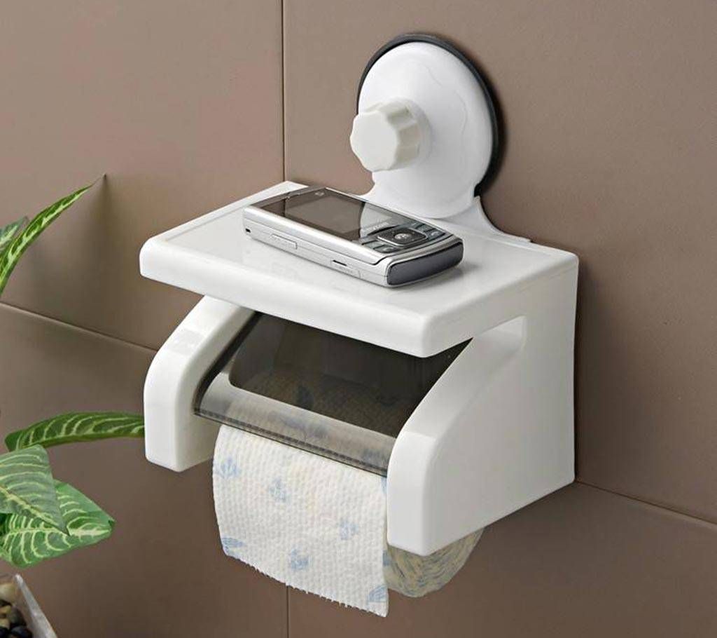 Tissue holder with suction cap 