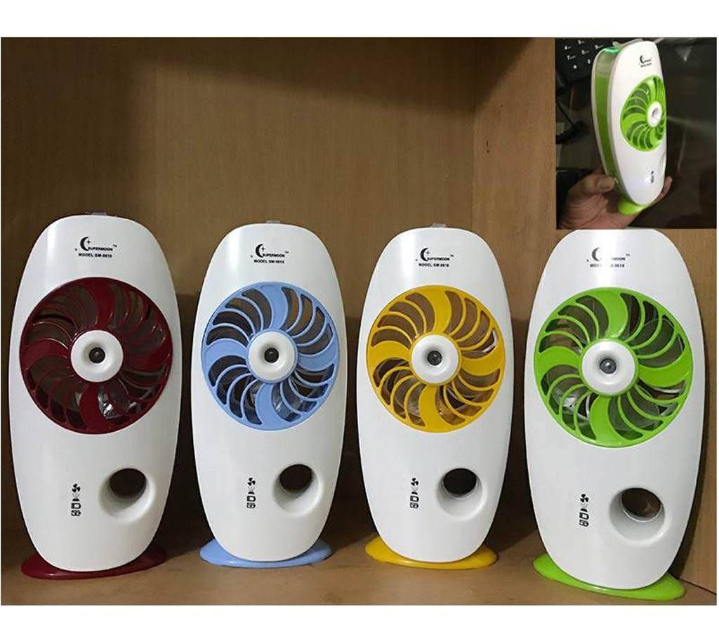 SUPERMOON PORTABLE MINI AIR COOLER HUMIDIFIER FAN