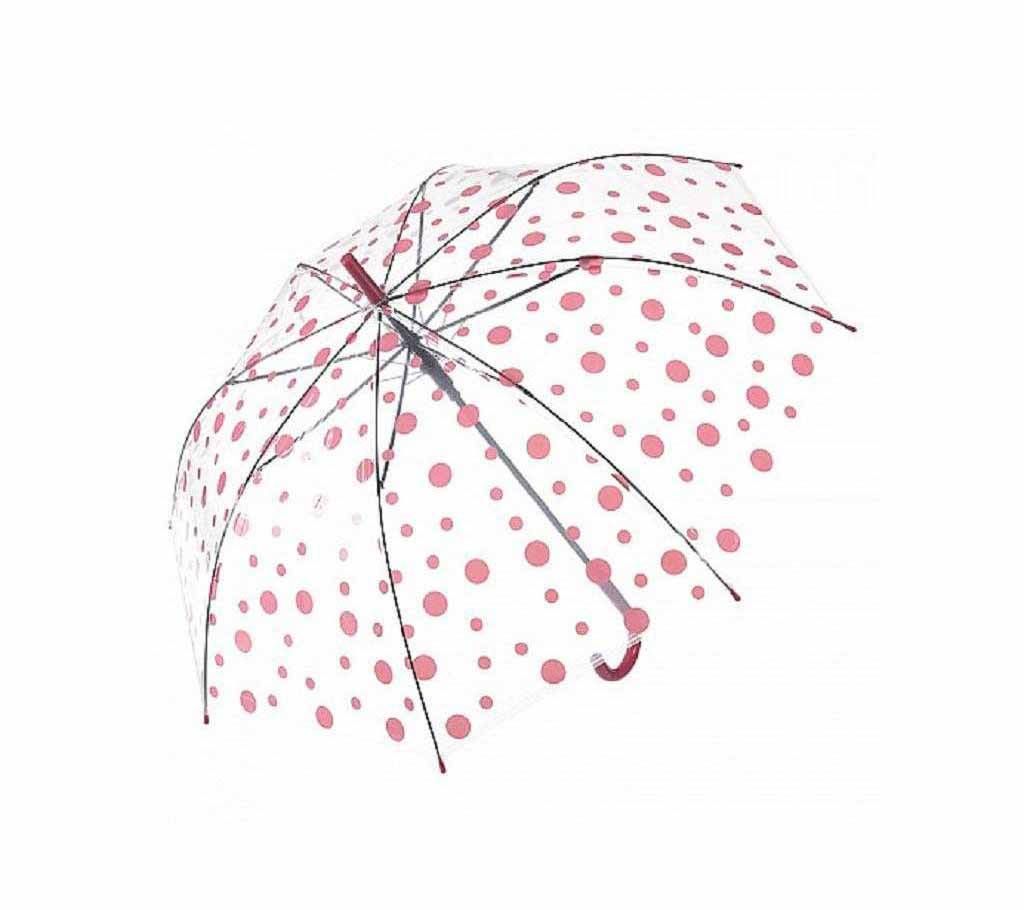 Transparent Umbrella Medium