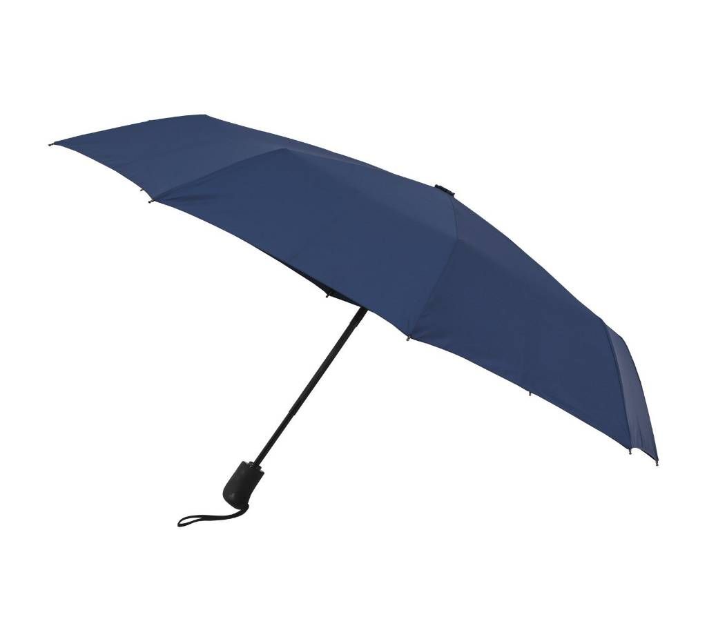 3 Fold Moon Silver Umbrella