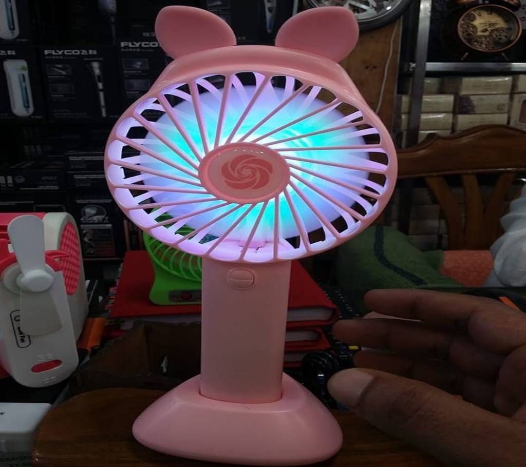 Mini Rechargeable Fan And Light