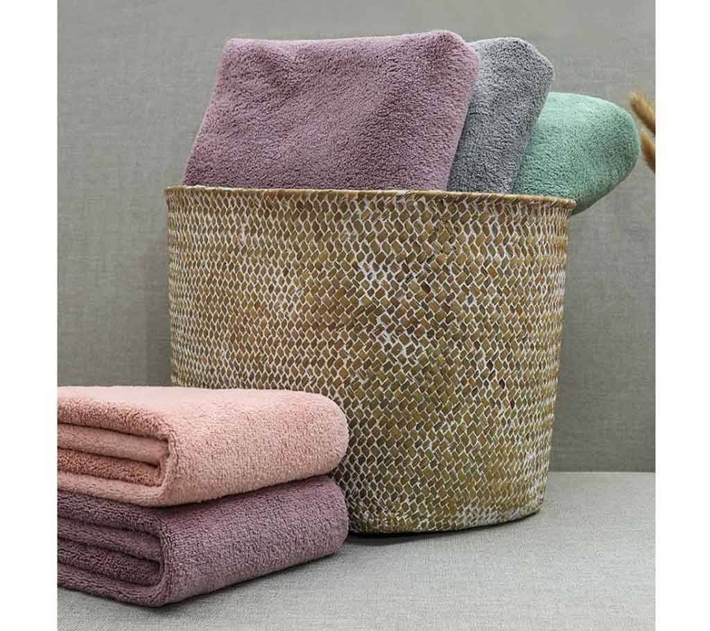 4 Piece Assorted Color Bath Towel