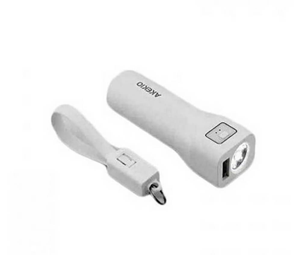 3600 mAh Power Bank & Torch Light 