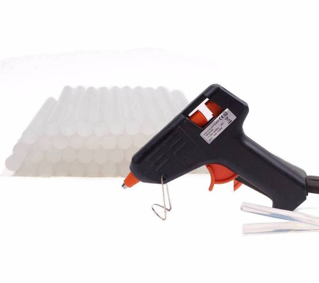 Electric hot melt glue gun- 10 piece glue 