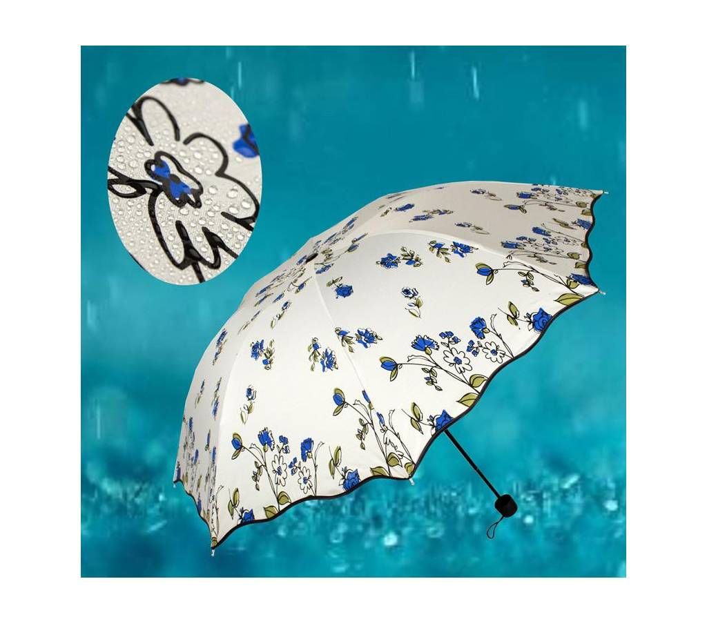 Mini Fashion 3 Fold Flower Umbrella