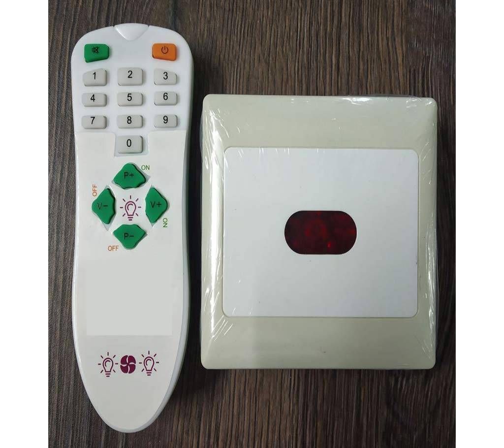 Digital Remote Control Electric Switch Light & Fan Speed Regulator (One Year Warranty)
