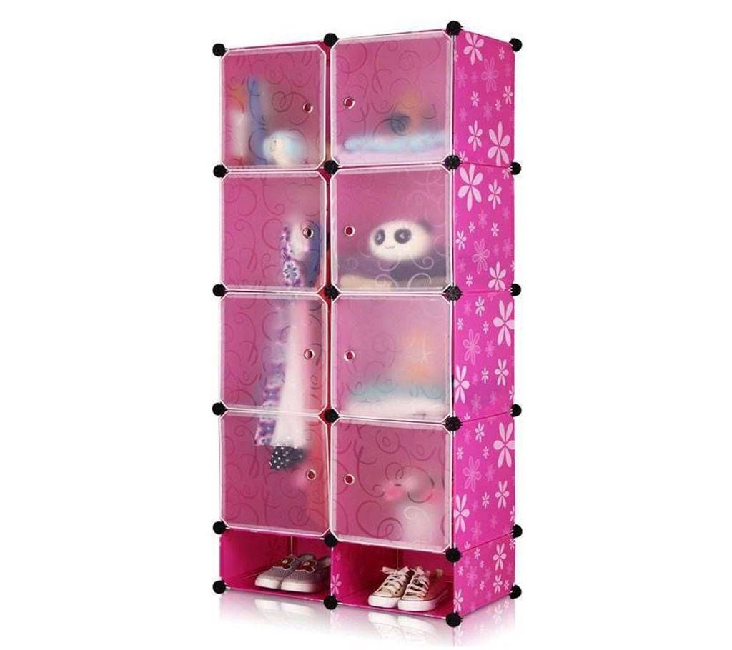 Plastic Wardrobe Shoe and Cloth Rack.