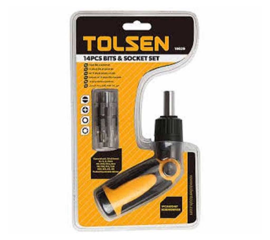14 IN 1 ratchet screw driver 