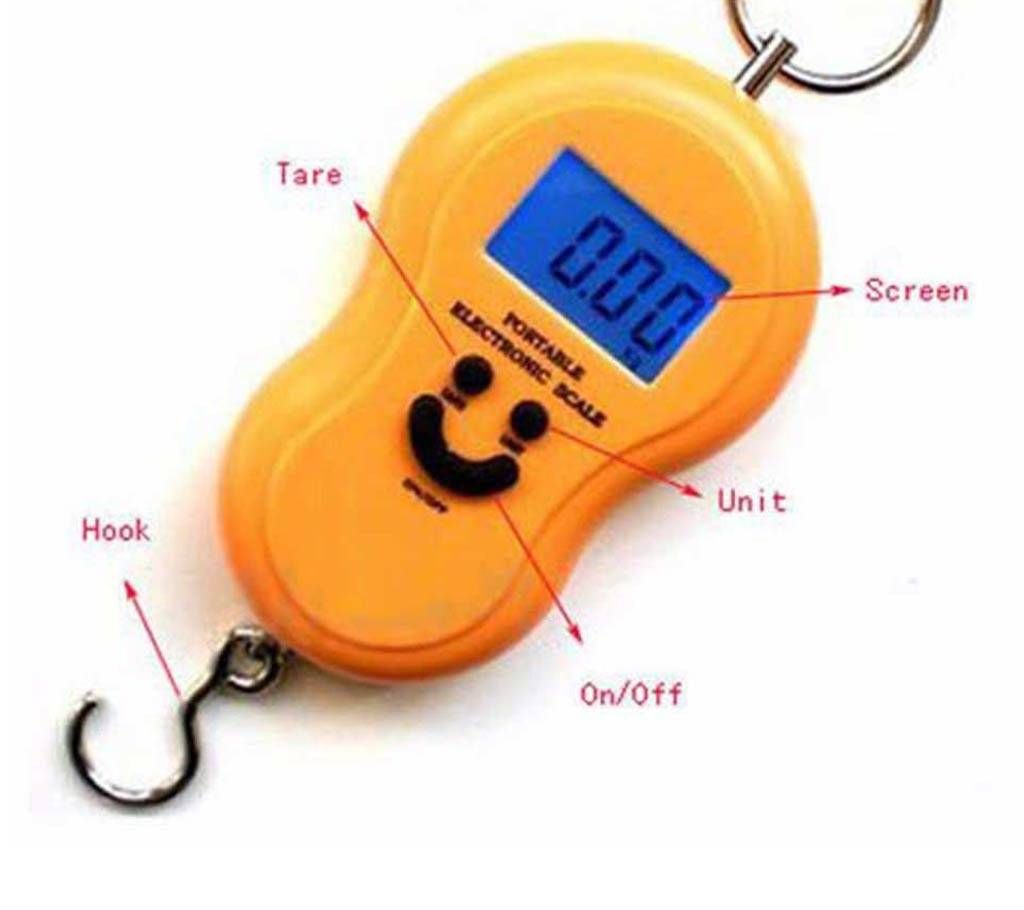 Hanging wet hook scale