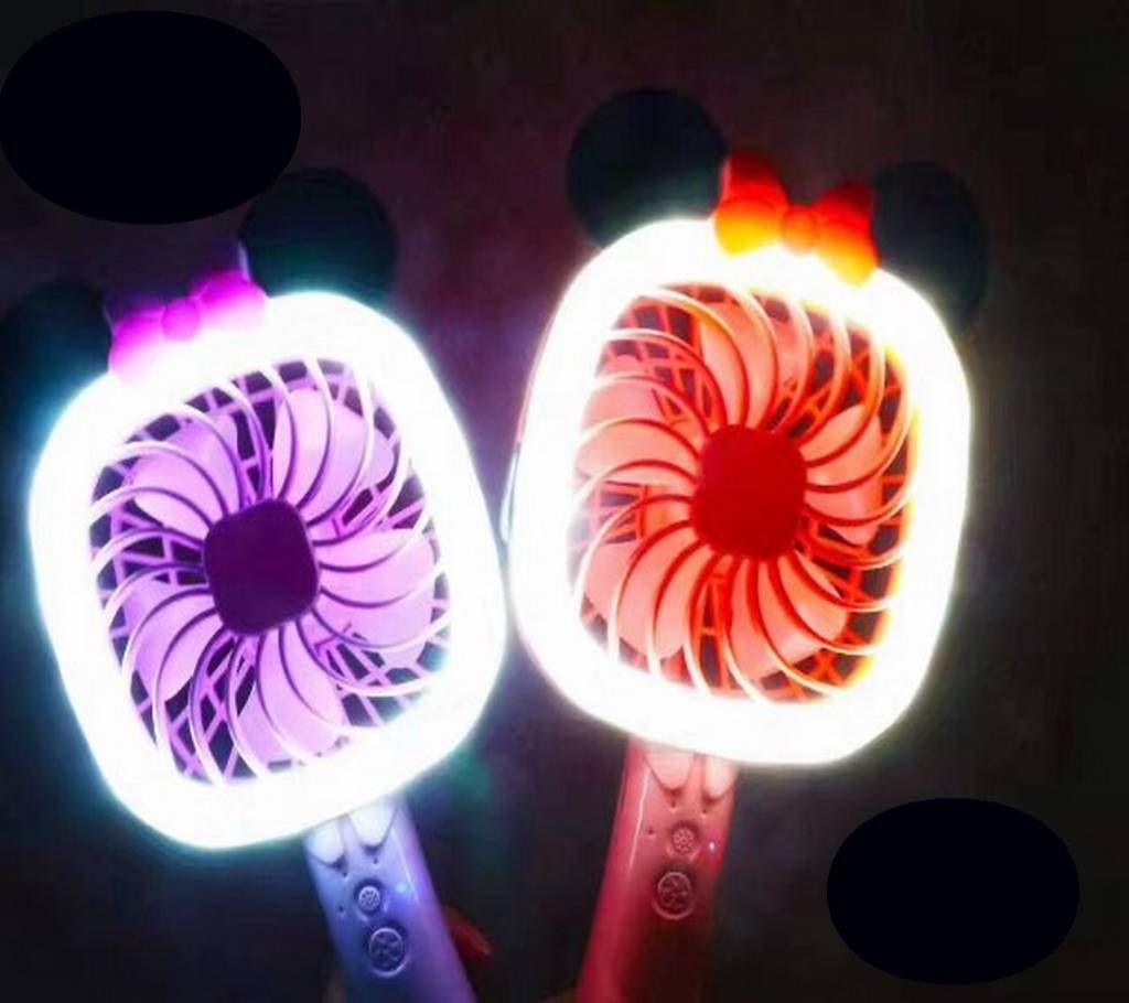 Rechargeable Mini USB Portable LED Fan  