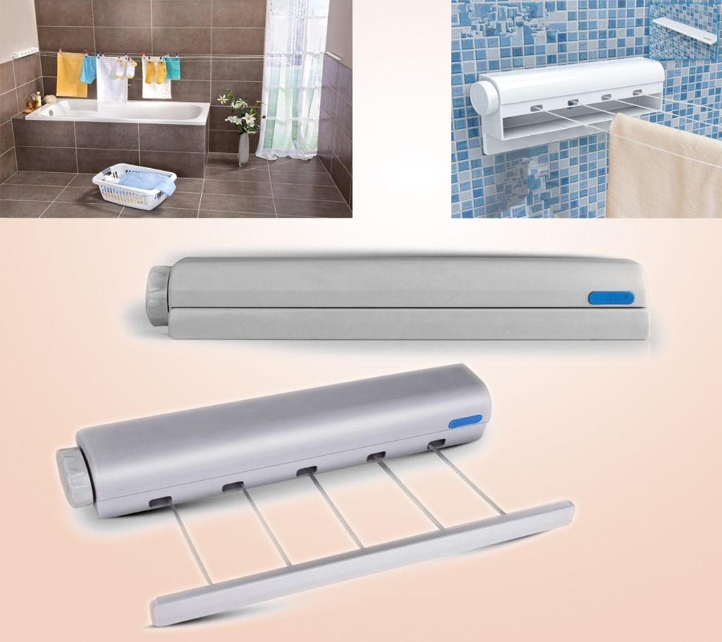 Wall Mounted Clothes Hanger Dryer Hanger