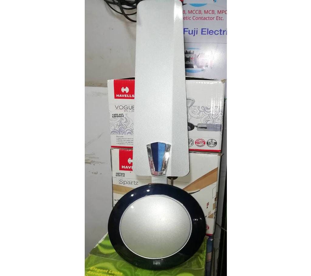 Havells Vogue Plus 1200mm Decorative Ceiling Fan (Silver Blue)