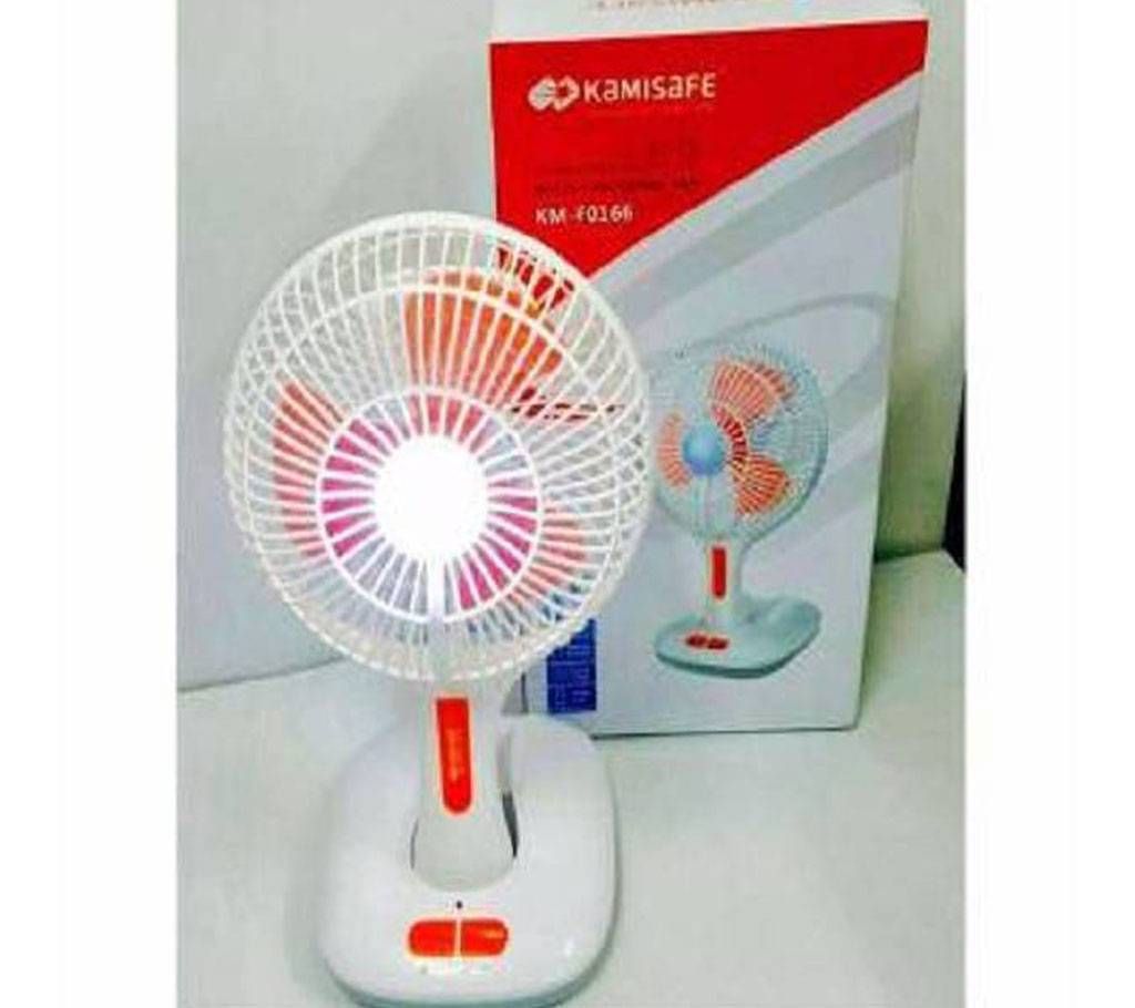 Kamisafe Rechargeable Folding Fan and Light