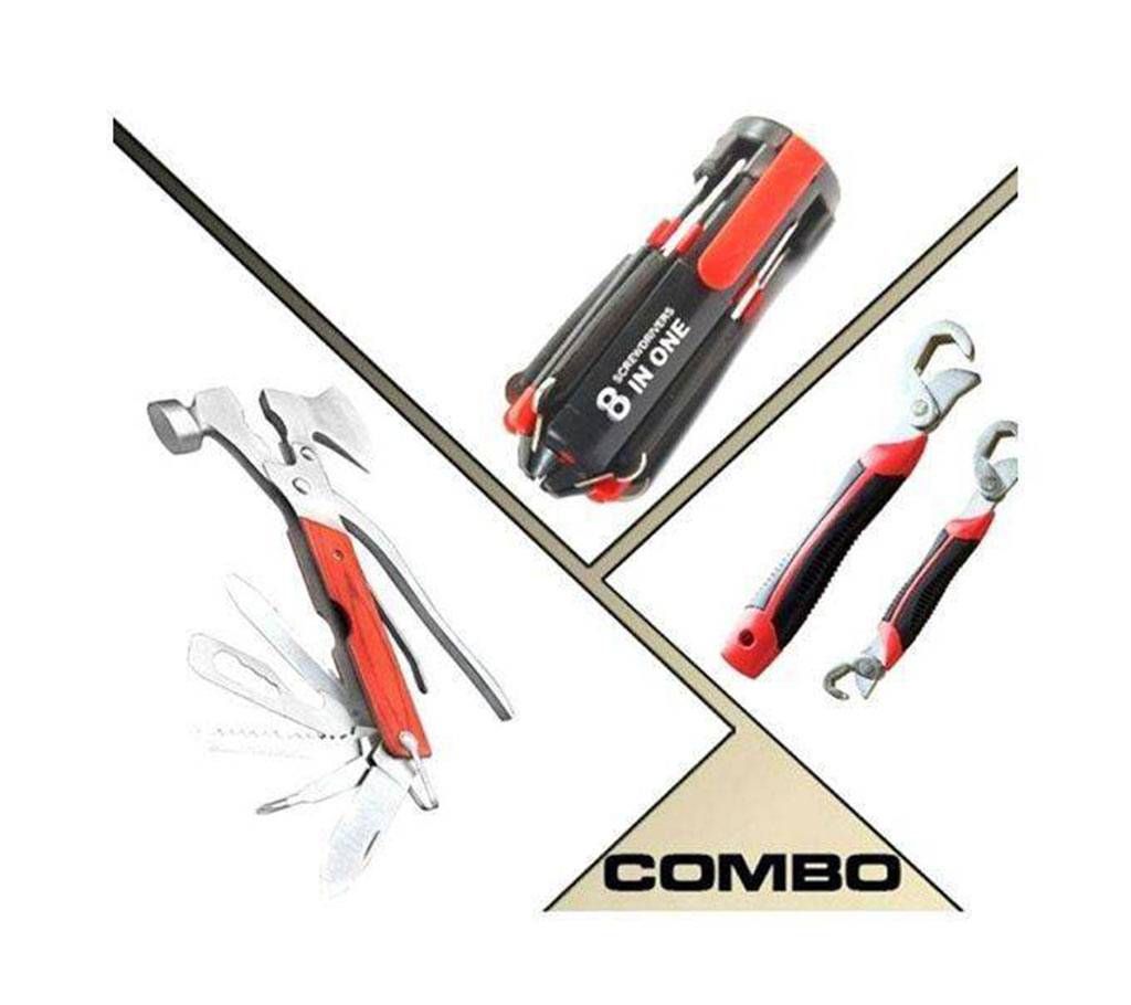 8 in 1 Tools & Multi Function Hammer Combo