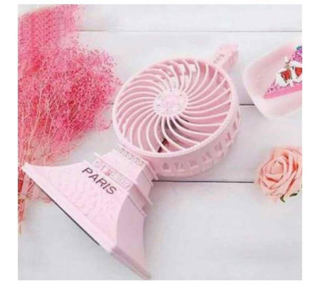 Paris eiffel tower Mini Fan