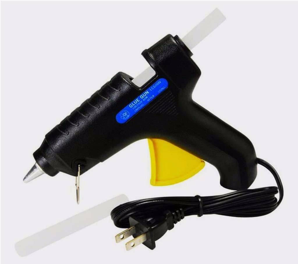 electric Hot Melt Glue Gun With 5 pcs glue sticks