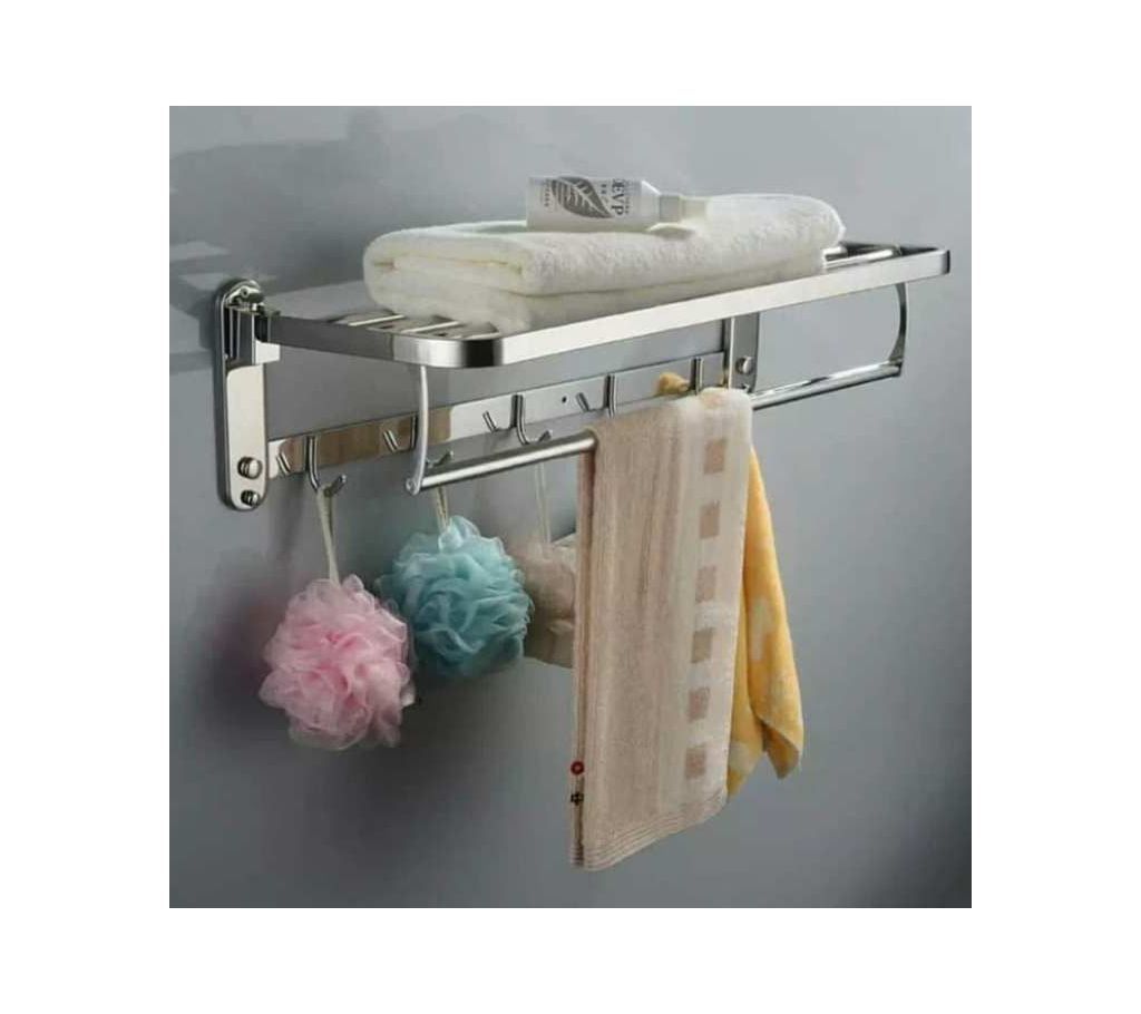 Stainless Steel Bathroom Hanger And Towel Rack- DNM