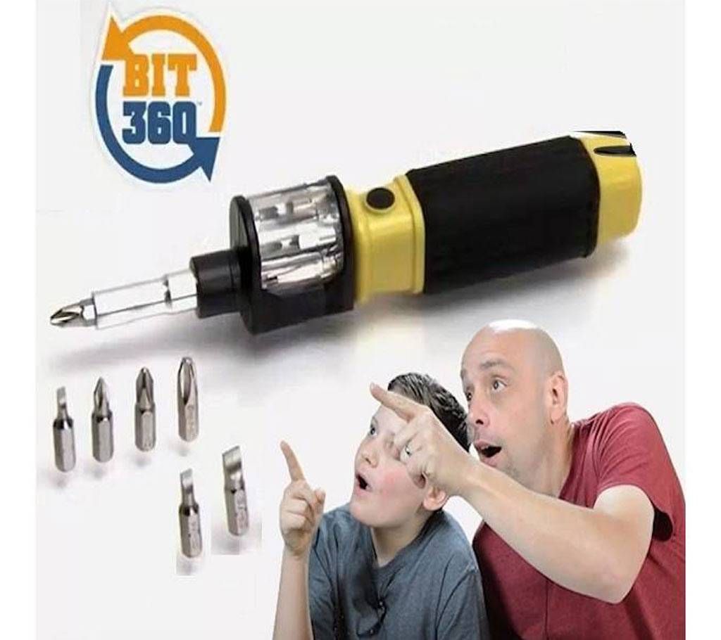 6 in 1 Bit 360 Twist beat screw driver 