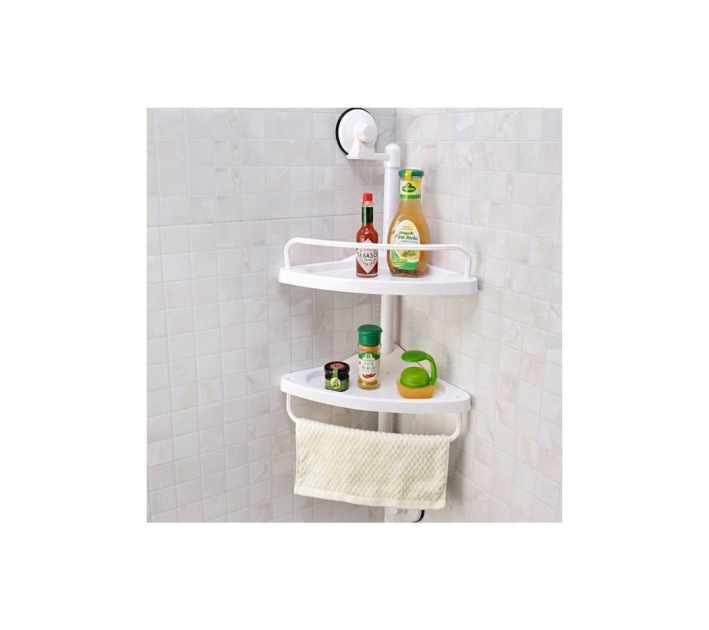 Corner Shelf Bathroom Organizer Shelf Towel Holder