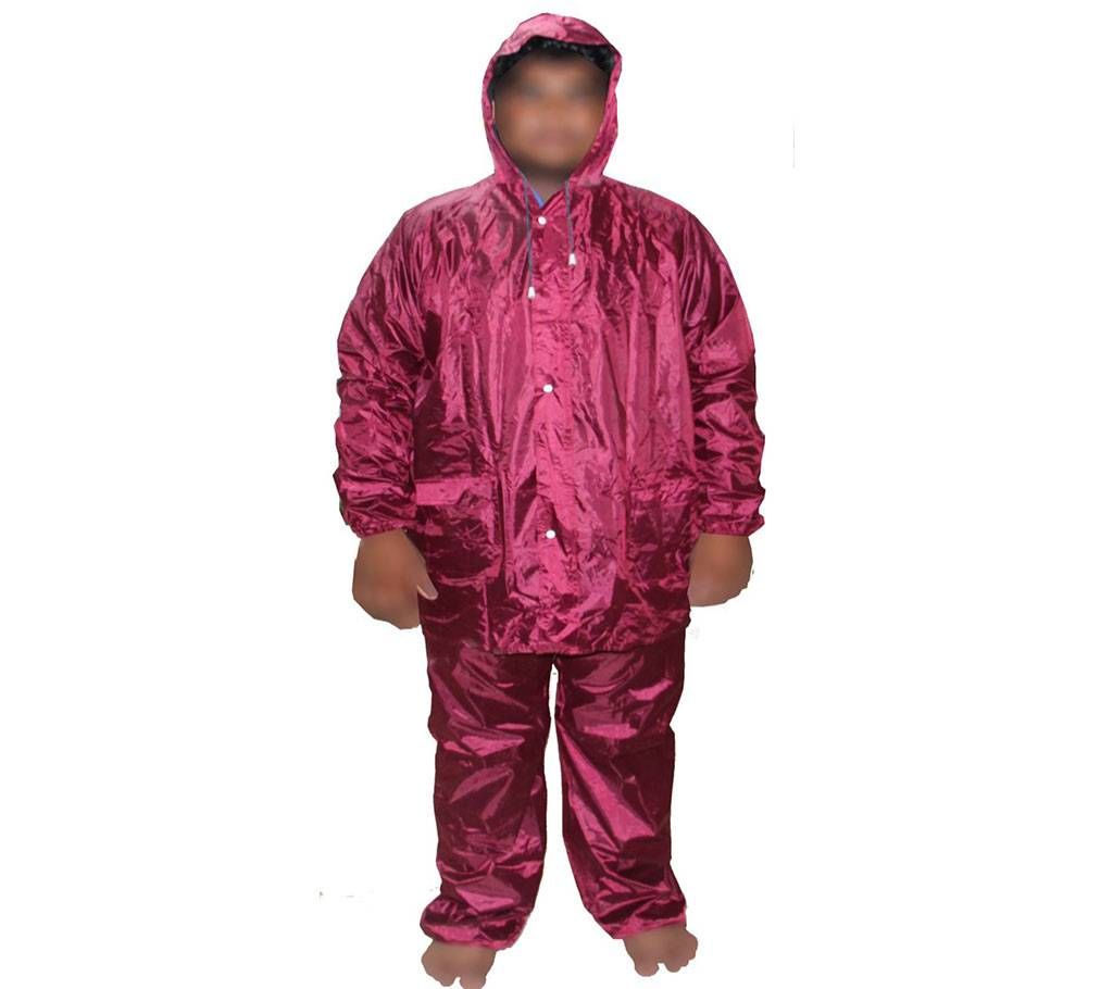 Raincoat with Trouser For Bikers  - Red
