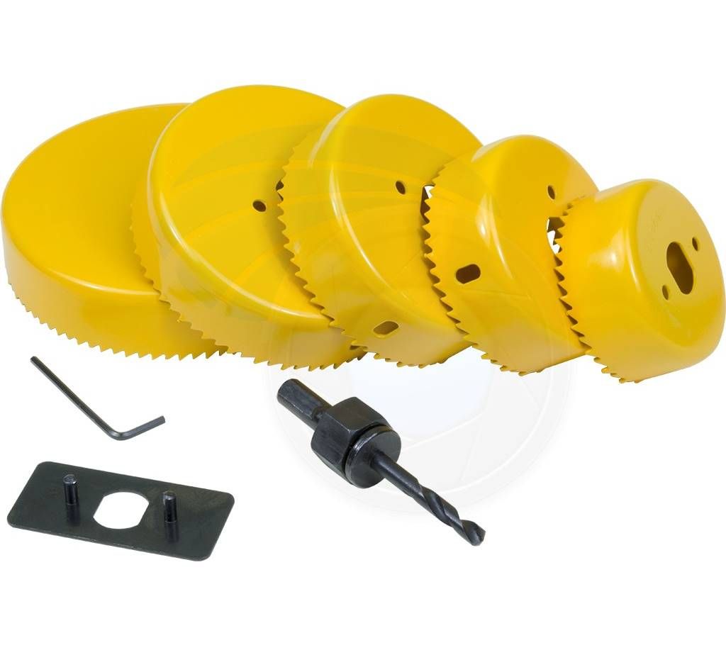 8 Pcs Hole Saw Set