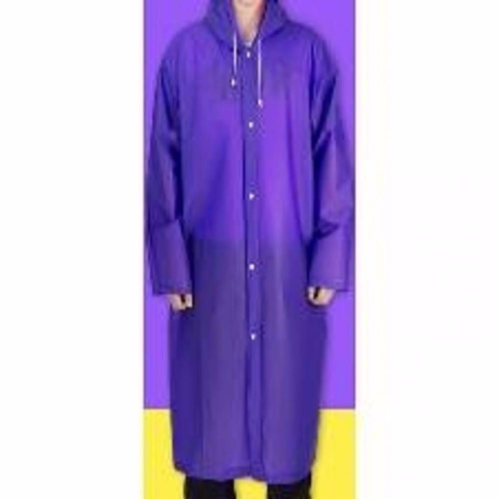 Purple Color Rain Coat 