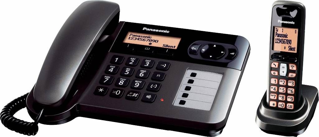 Panasonic KX-TGF110GT 2-in-1 Telephone Set Combo
