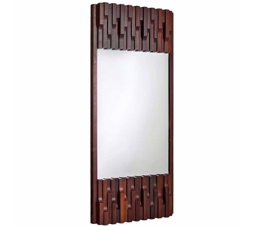 Malaysian Wooden Wall Hanging Mirror