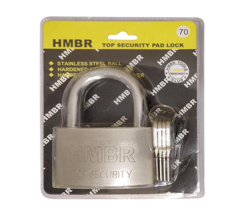 HMBR Top Security 70mm Pad Lock