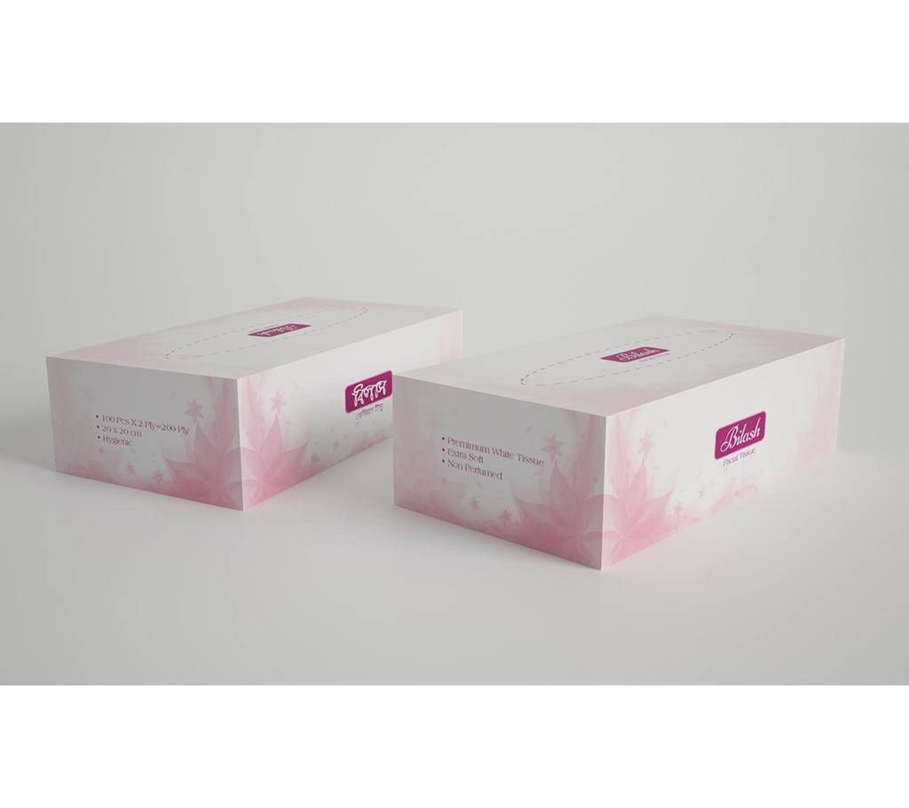 Bilash Facial Tissue (Regular Shape)