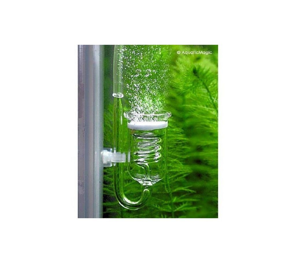 U-shape Glass Aquarium Co2 Diffuser Ceramic Co2 Bubble Atomizer For Water Plant Tank