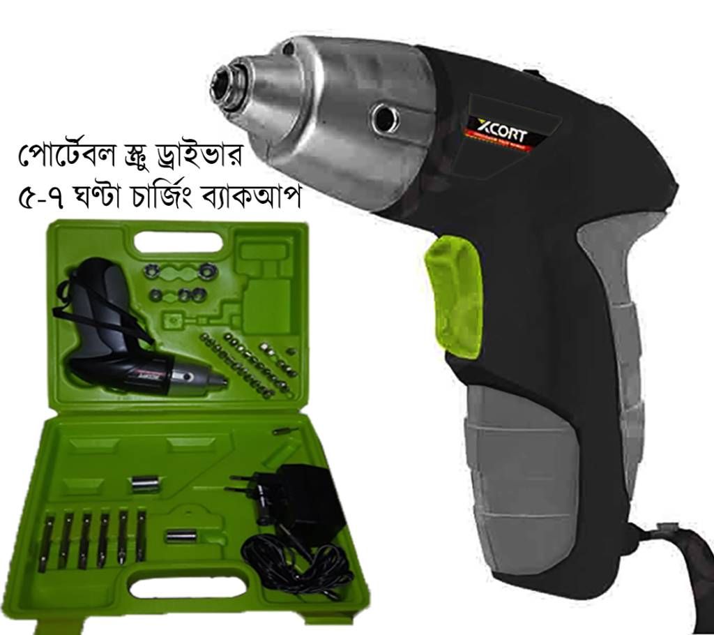 Portable Charging System Cordless Screwdriver Set