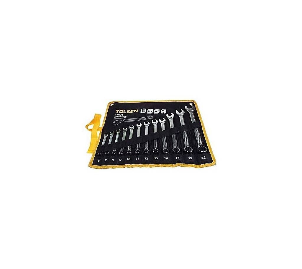 Tolsen 12PCS Combination Spanners Set