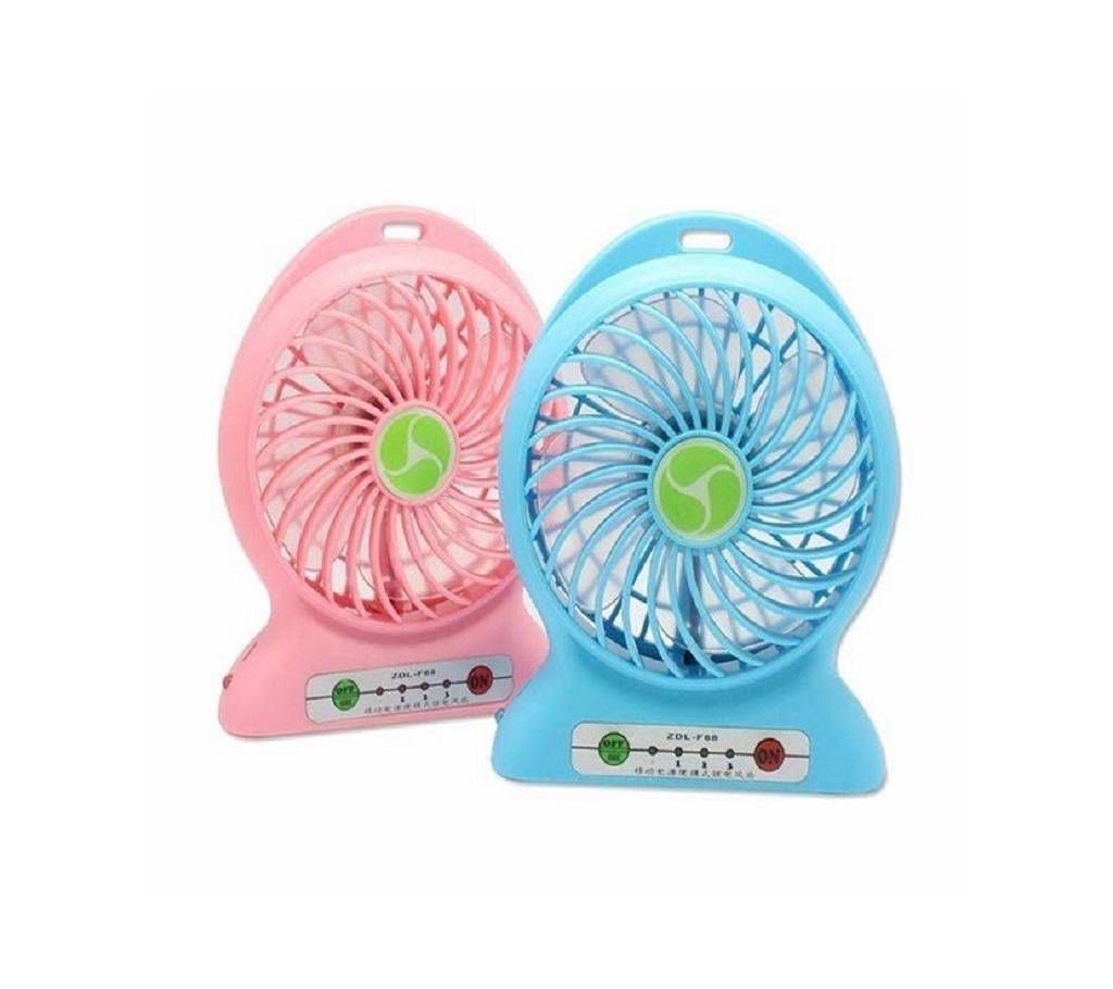 Portable Rechargeable Mini USB Fan - 1pc