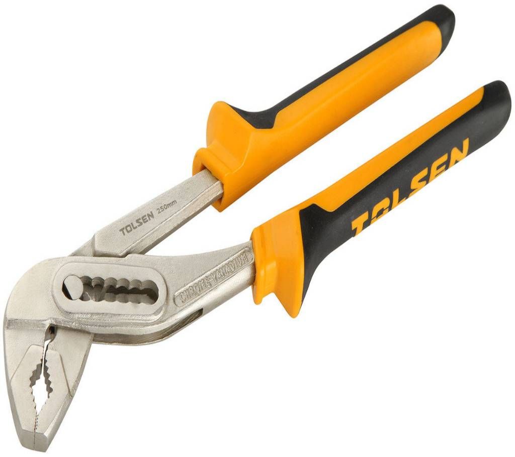 Tolsen Water Pump Pliers (10") 10014 TPR Handle