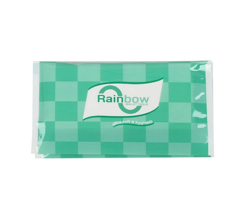 Rainbow pocket Tissue (10 Pcs x 2 ply) - 10 Pack