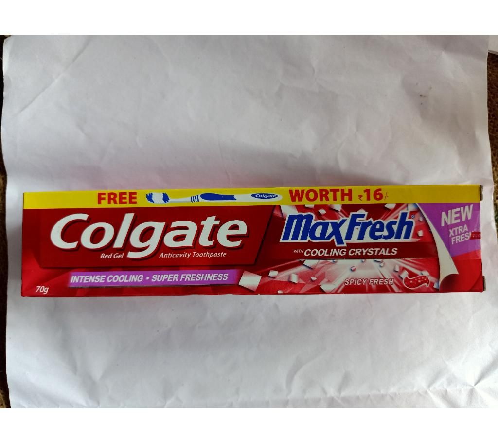 Colgate maxfresh with cooling crystails