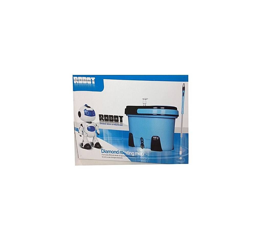 Diamond Rotating Mop - Blue