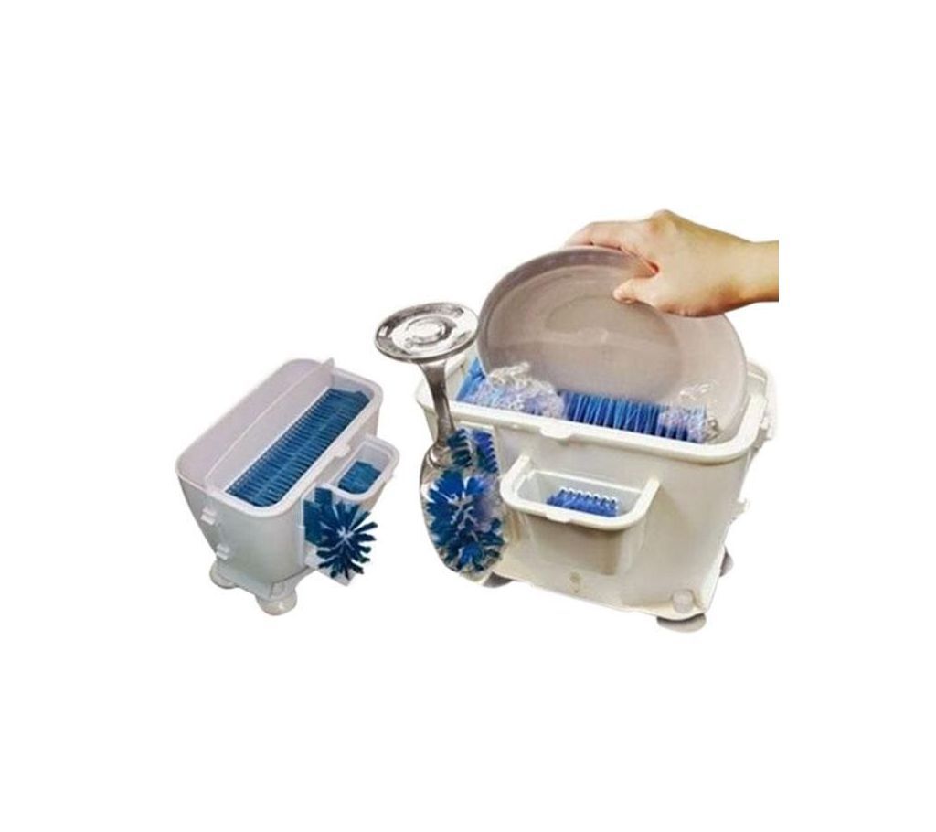 Wash n Bright Easy Dishwasher  White & Blue