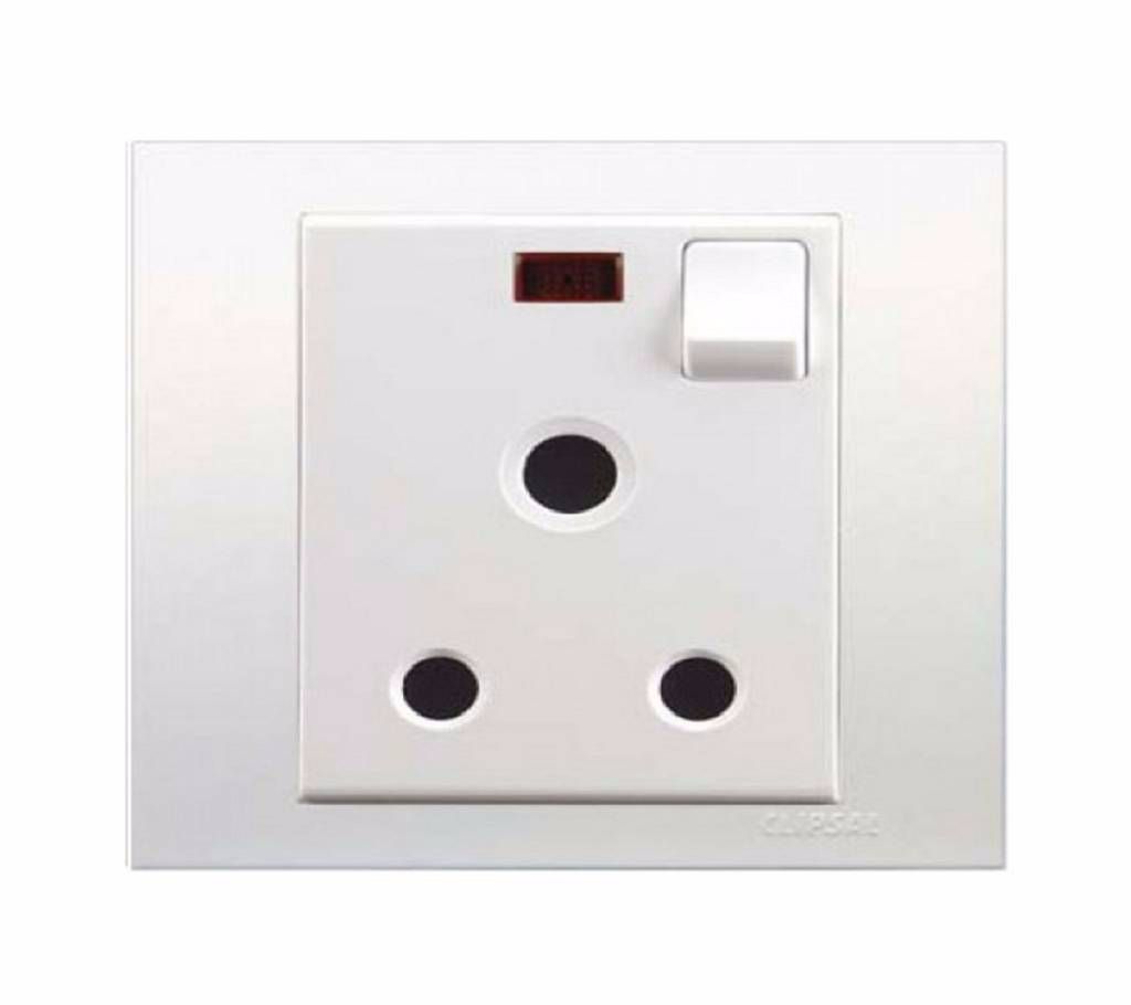 15A-250V 1 Gang Switched Socket with Neon KB15_15N