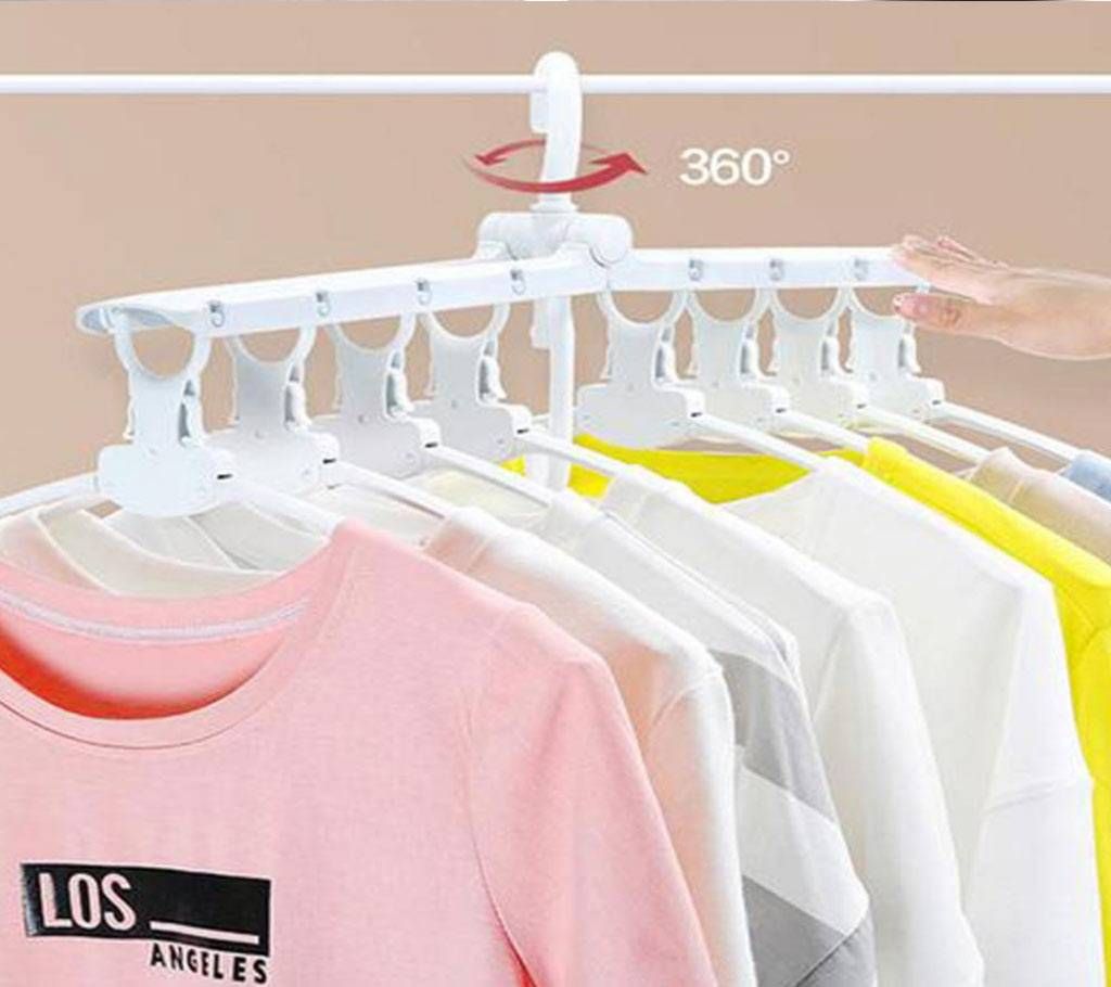 8 In 1 Multifunctional Foldable Cloth Hanger
