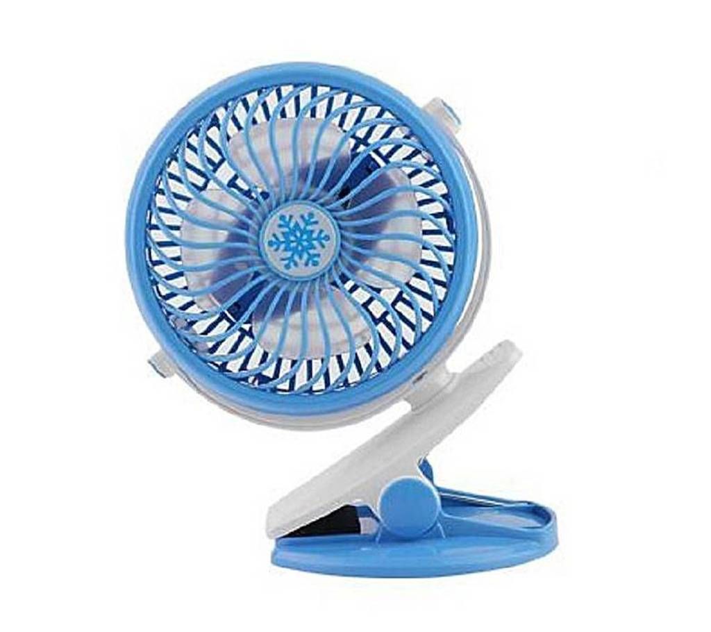 ML-F168 Rechargeable USB Mini Fan - Blue