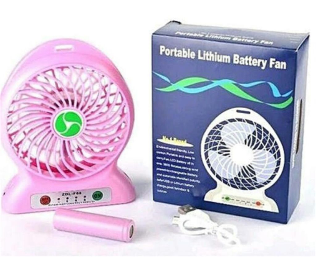 Portable Mini Fan Rechargeable