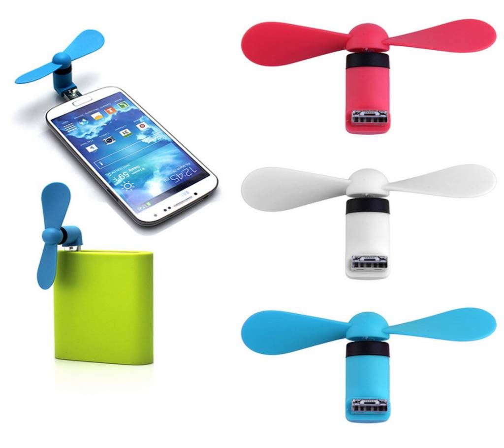 Micro USB OTG Fan combo offer (3 pcs)