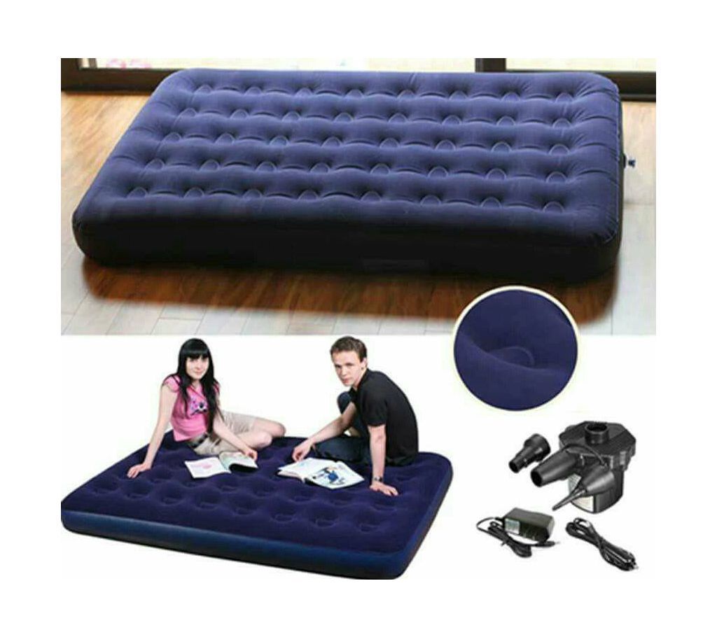 Air bed with pump per
