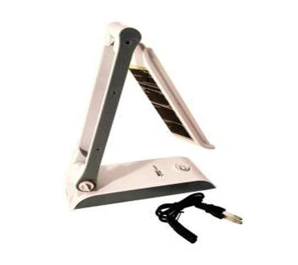 LED Rechargeable Emergency Fashionable Desk Lamp - With Solar Panel