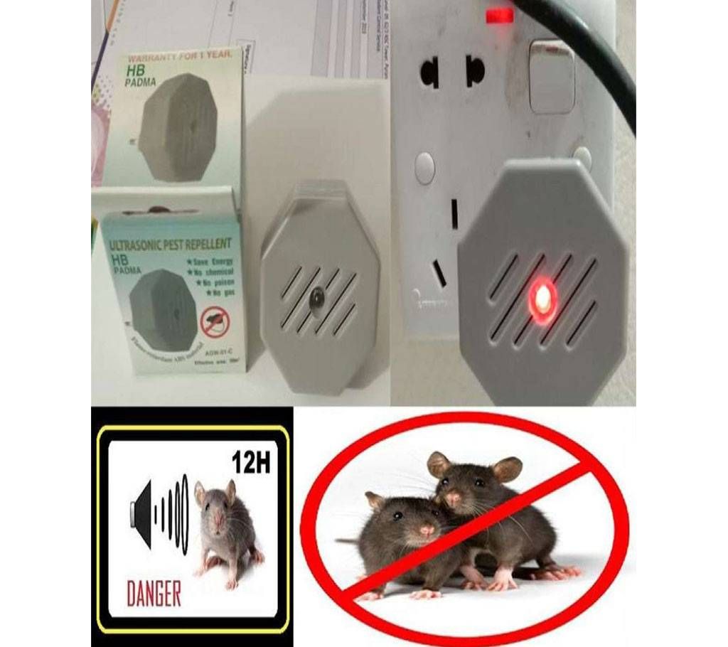 Ultrasonic Rat Repellent Device