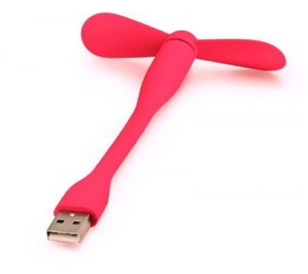 1pc Flexible USB fan random colour