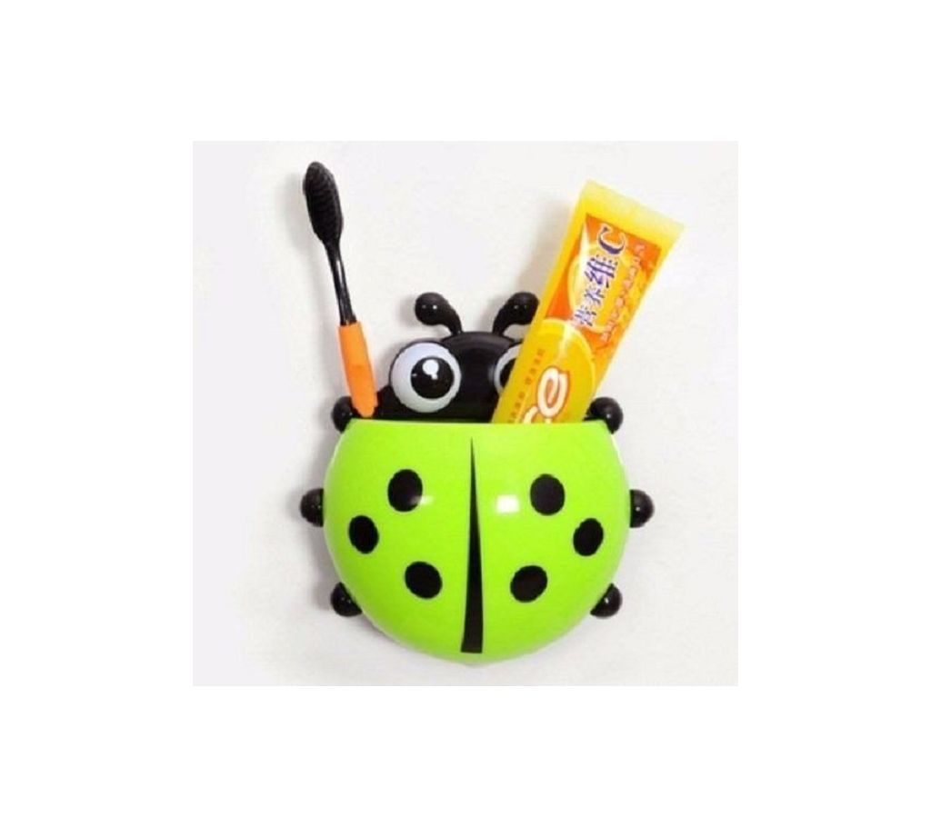 Cute Tooth Brushes Toilet Holder - Green  
