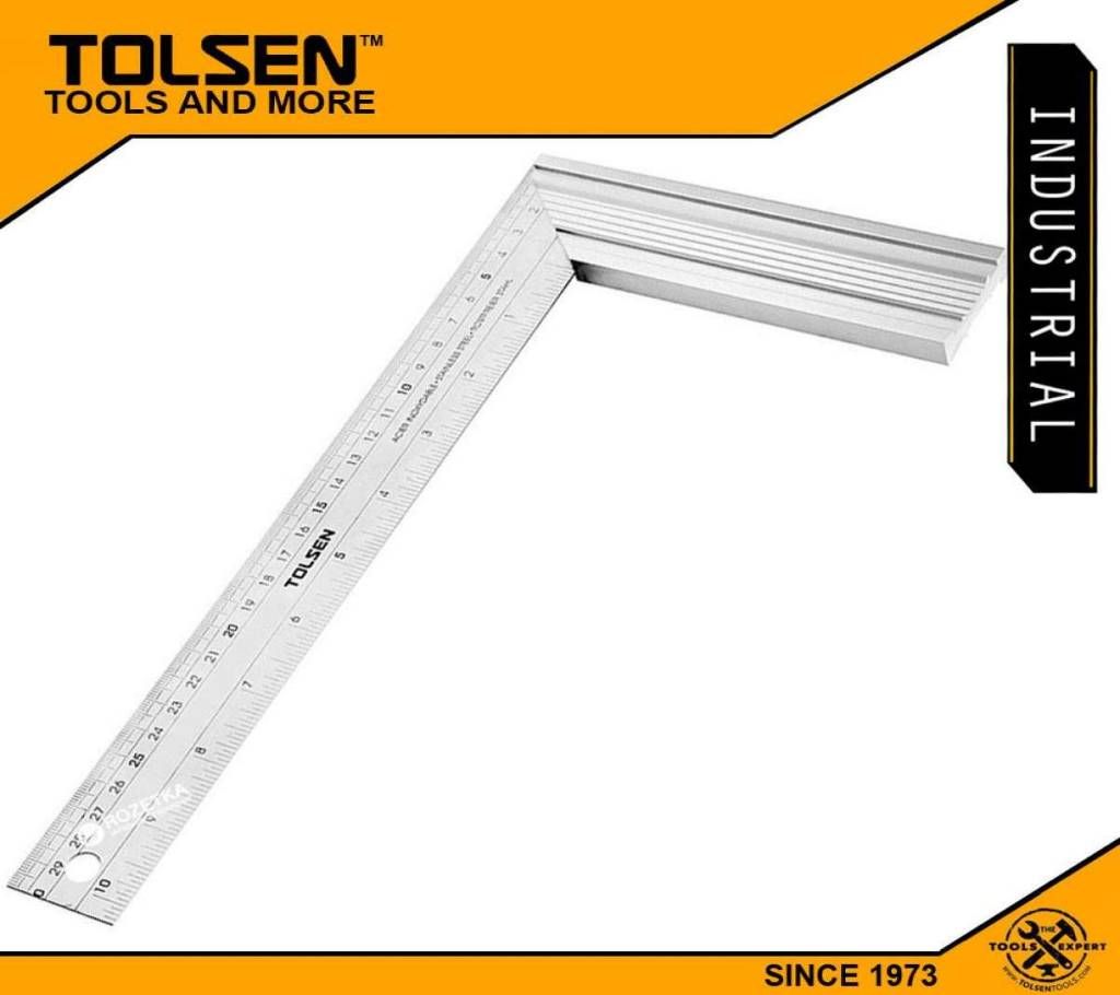 TOLSEN Aluminum Alloy Angle Square (10") Industrial Grade 35038